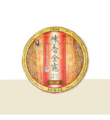 普洱生茶 | 2014年陈香金露 干仓之味 陈国义选茶 450克/饼 